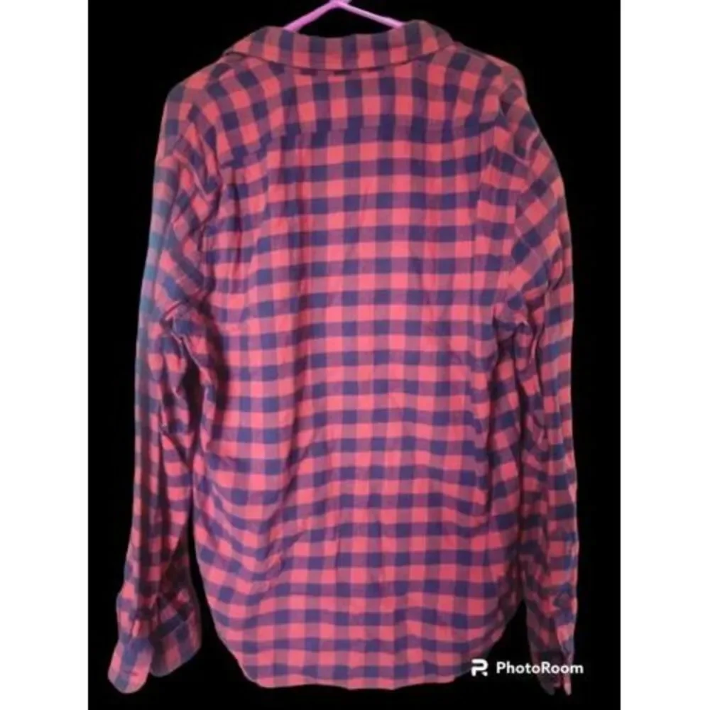J crew JCREW flannel lumberjack plaid button shirt‎ long sleeve top  Lg